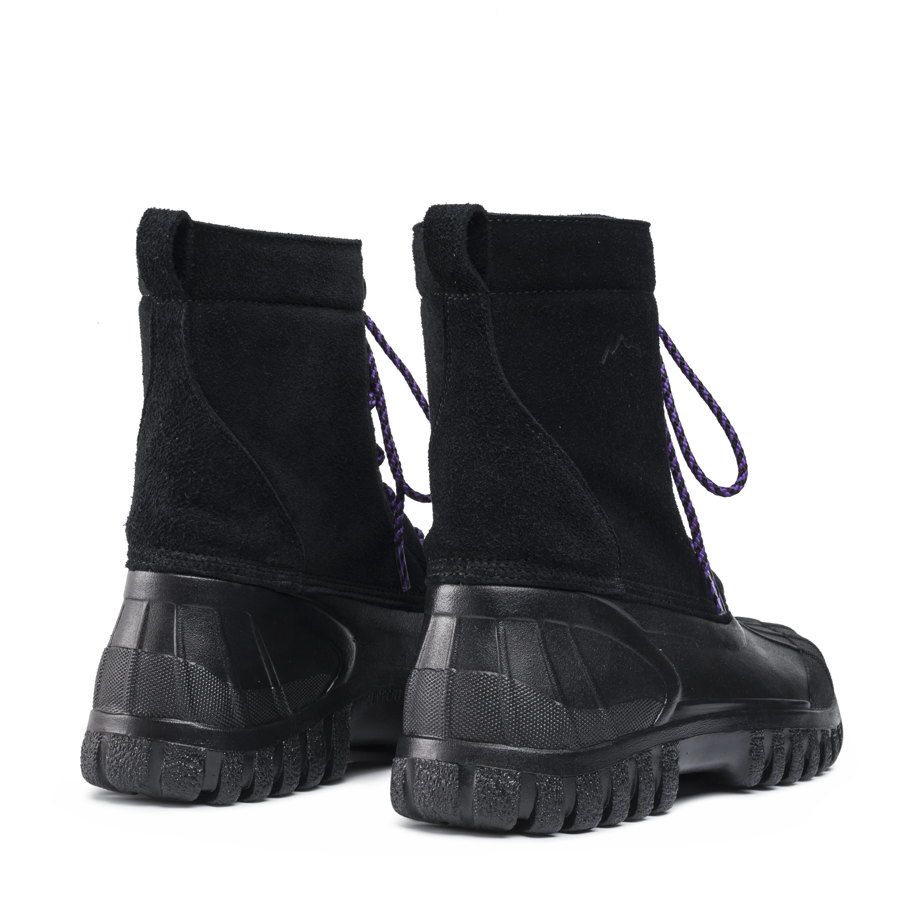 Anatra Black Suede Shearling M - Image 3